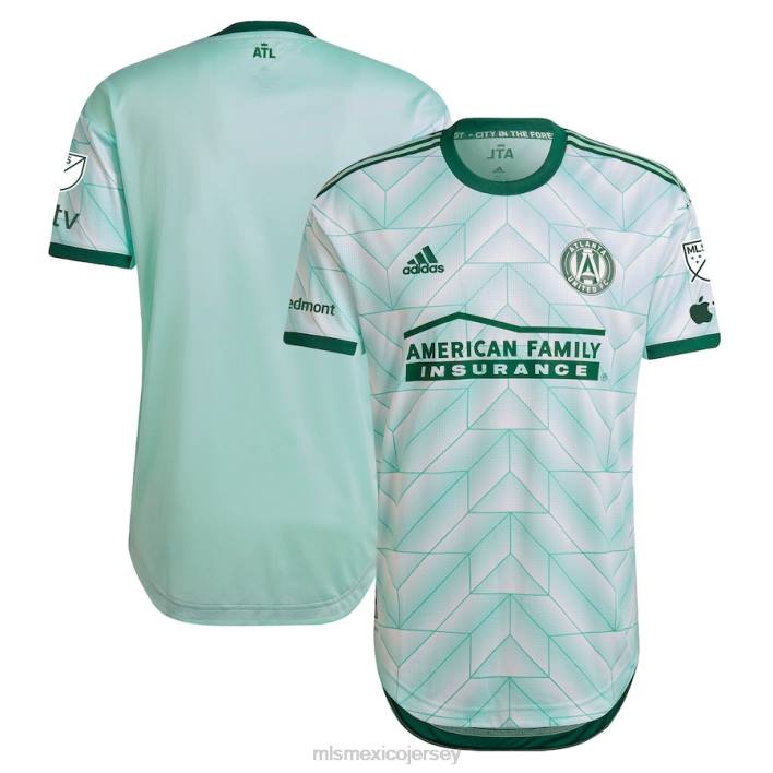 MLS Jerseys jerseyhombres atlanta united fc adidas mint 2023 the forest kit camiseta auténtica BJDD126