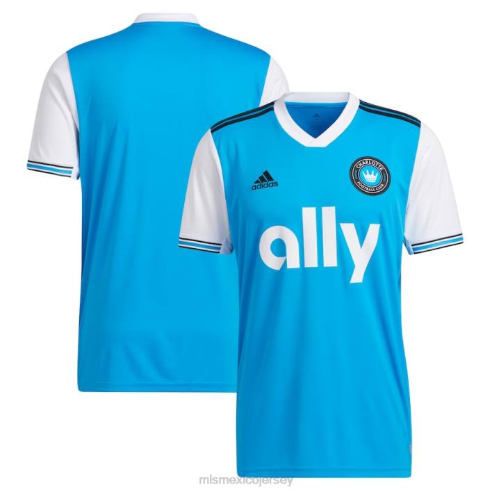MLS Jerseys jerseyhombres camiseta replica primaria charlotte fc adidas azul 2022 BJDD73