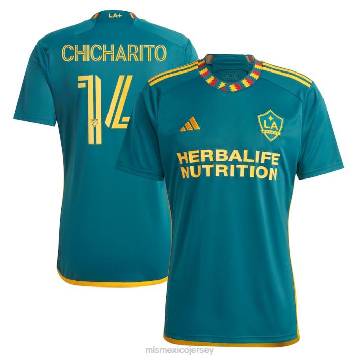 MLS Jerseys jerseyhombres camiseta la galaxy chicharito adidas verde 2023 la kit réplica jugador BJDD660