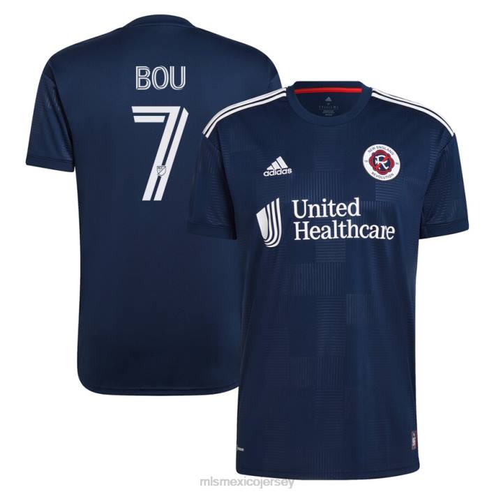 MLS Jerseys jerseyhombres revolución de nueva inglaterra gustavo bou adidas azul marino 2022 the liberty kit replica player jersey BJDD1213