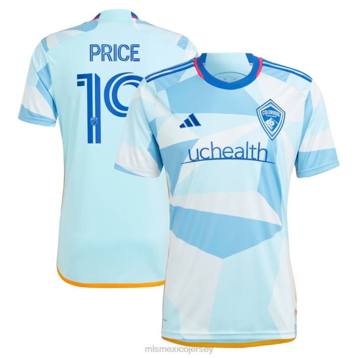 MLS Jerseys jerseyhombres colorado rapids jack precio adidas azul claro 2023 nuevo día kit réplica camiseta BJDD720