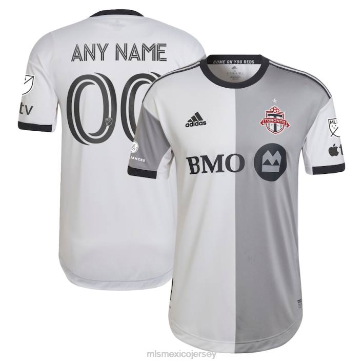 MLS Jerseys jerseyhombres toronto fc adidas blanco 2023 community kit auténtica camiseta personalizada BJDD1096