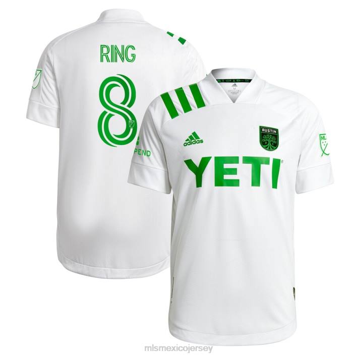 MLS Jerseys jerseyhombres camiseta austin fc alexander ring adidas blanca 2021 legends auténtica BJDD1279
