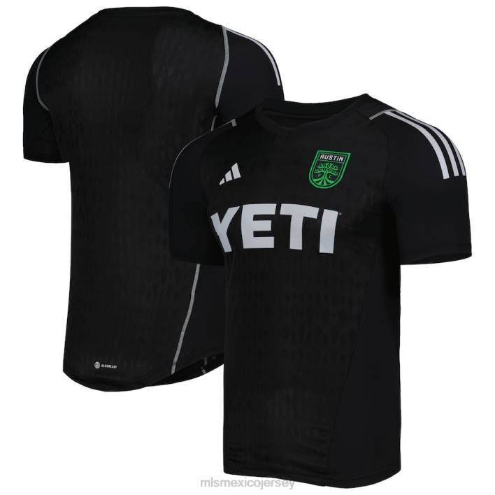 MLS Jerseys jerseyhombres camiseta de portero réplica adidas negra del austin fc 2023 BJDD72