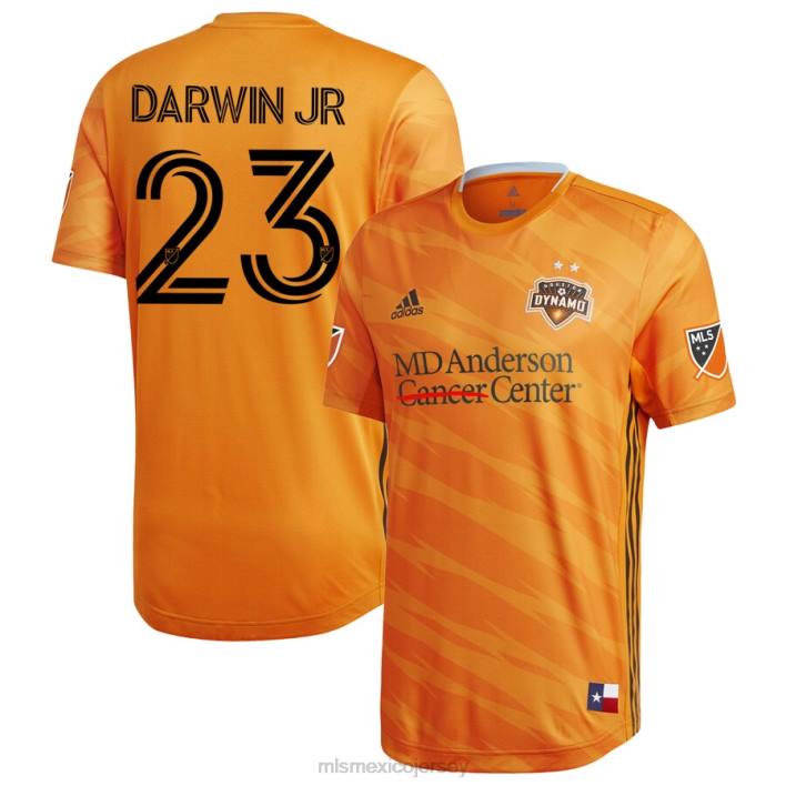 MLS Jerseys jerseyhombres camiseta de jugador auténtica primaria houston dynamo darwin quintero adidas naranja 2020 BJDD1323