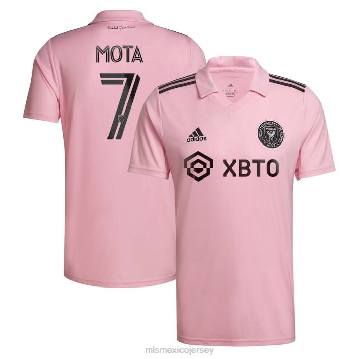 MLS Jerseys jerseyhombres inter miami cf jean mota adidas rosa 2022 the heart beat kit réplica de camiseta del jugador BJDD1487