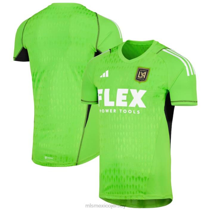 MLS Jerseys jerseyhombres camiseta replica portero adidas verde 2023 lafc BJDD425