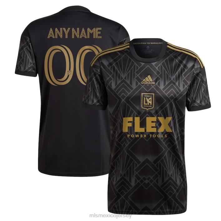 MLS Jerseys jerseyhombres lafc adidas negro 2022 5 aniversario kit réplica camiseta personalizada BJDD94