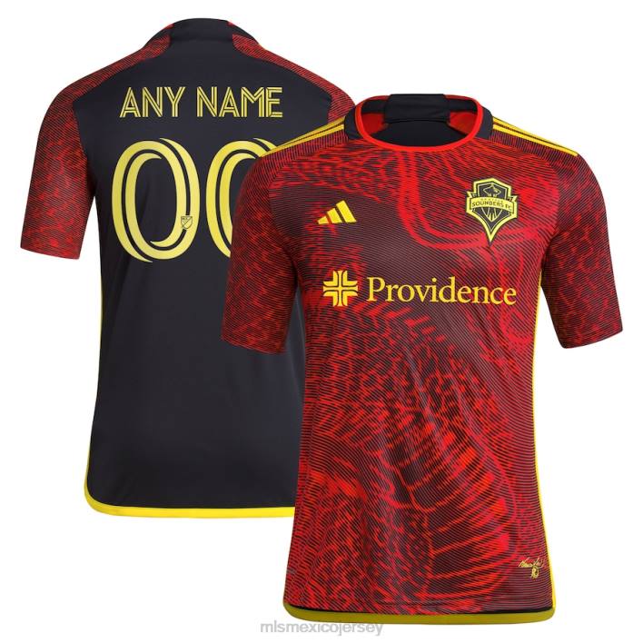 MLS Jerseys jerseyhombres seattle sounders fc adidas rojo 2023 réplica del kit de bruce lee camiseta personalizada BJDD60