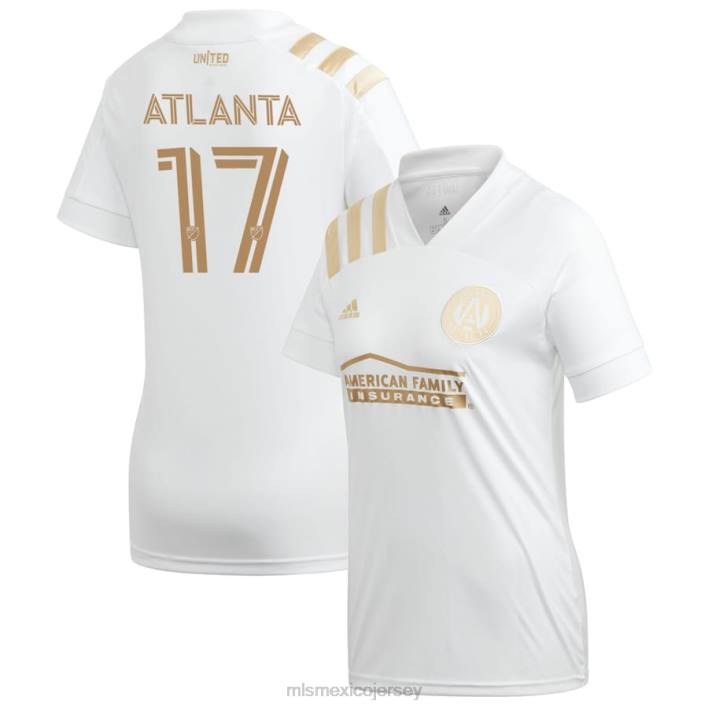 MLS Jerseys jerseymujer camiseta replica del rey atlanta united fc adidas blanca 2020 BJDD960