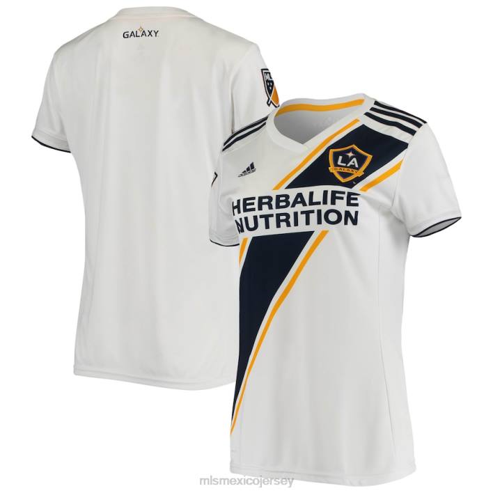 MLS Jerseys jerseymujer camiseta replica local adidas blanca 2018 de la galaxy BJDD368