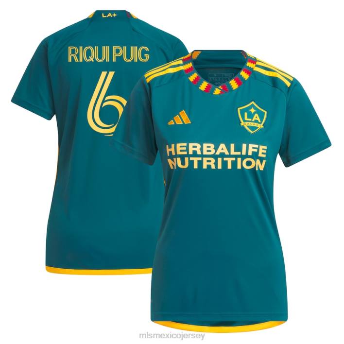 MLS Jerseys jerseymujer la galaxy riqui puig adidas verde 2023 la kit réplica camiseta de jugador BJDD403