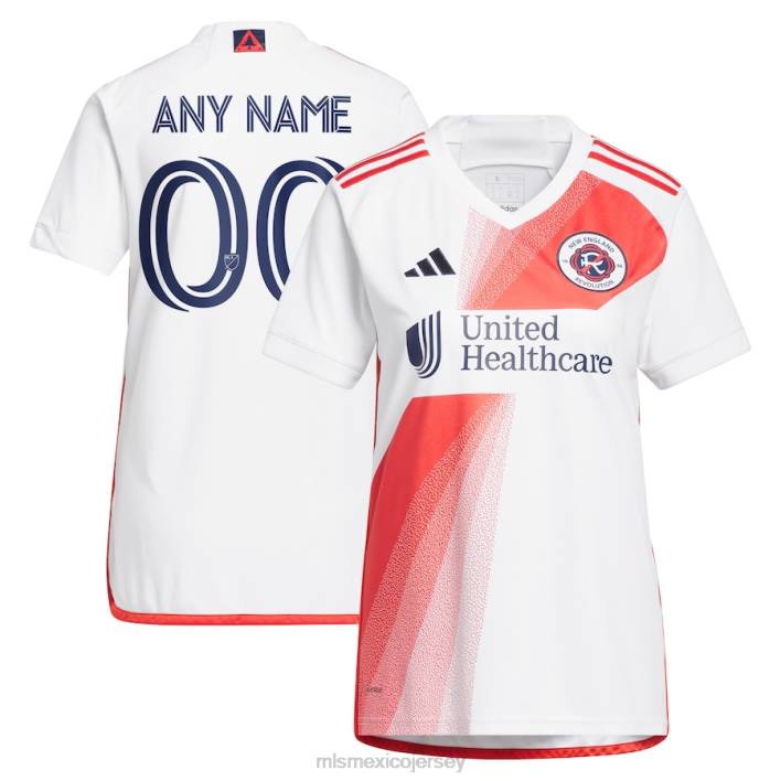 MLS Jerseys jerseymujer revolución de nueva inglaterra camiseta personalizada adidas defiance blanca 2023 BJDD843
