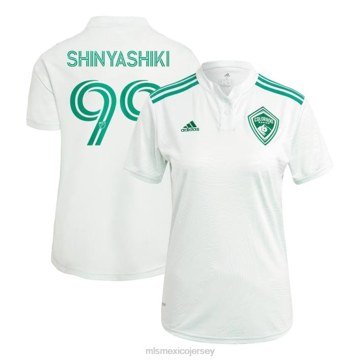 MLS Jerseys jerseymujer colorado rapids andre shinyashiki adidas verde 2021 clase cinco réplica camiseta de jugador BJDD1368