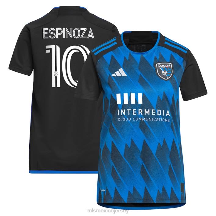 MLS Jerseys jerseymujer terremotos de san josé cristian espinoza adidas azul 2023 camiseta de falla activa réplica de camiseta BJDD1003