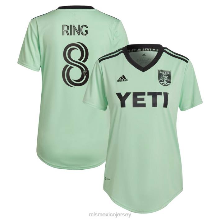 MLS Jerseys jerseymujer austin fc alexander ring adidas mint 2022 the sentimiento kit réplica de camiseta del jugador BJDD1035