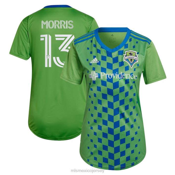 MLS Jerseys jerseymujer seattle sounders fc jordan morris adidas verde 2023 legado verde réplica camiseta del jugador BJDD1128