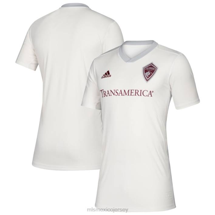 MLS Jerseys jerseyniños camiseta adidas colorado rapids blanca 2019 réplica diamante negro BJDD1001