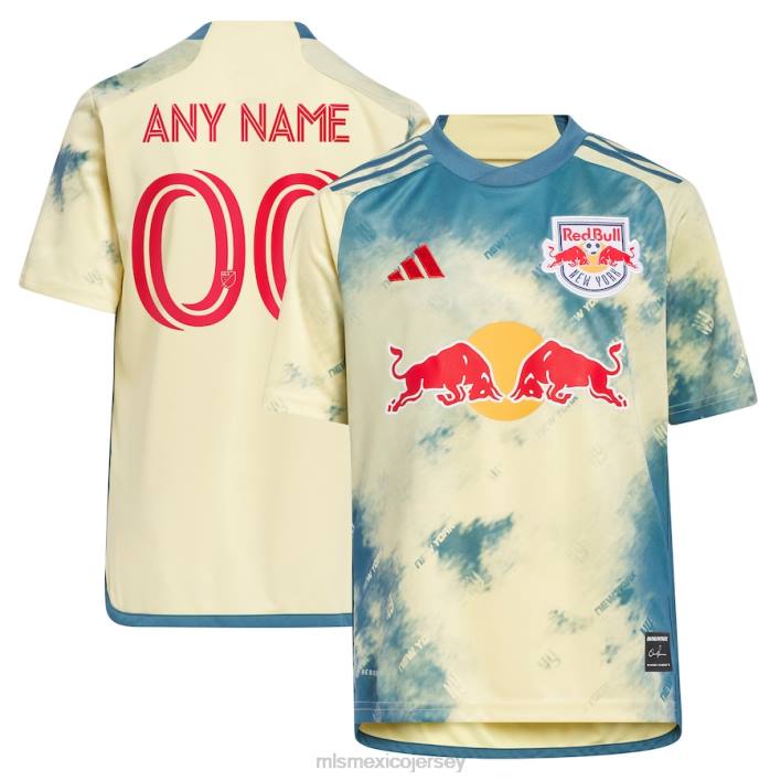 MLS Jerseys jerseyniños camiseta personalizada réplica del kit daniel patrick amarillo adidas new york red bulls 2023 BJDD96