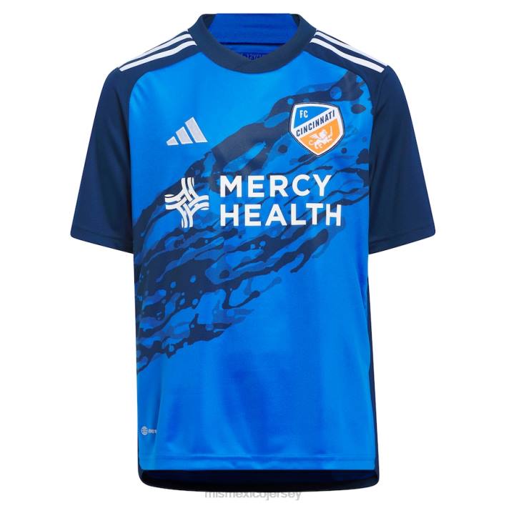 MLS Jerseys jerseyniños camiseta adidas fc cincinnati azul 2023 replica river kit BJDD107